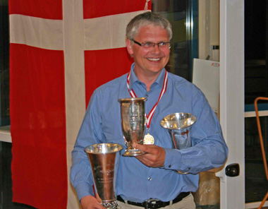Allan Hansen vandt det danske mesterskab - med de bedste landinger i hele konkurrencen